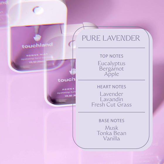 Power Mist Pure Lavender by Touchland at Confetti Gift and Party