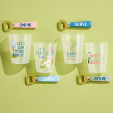  Tennis & Golf Party Cup & Opener Set by Mud Pie at Confetti Gift and Party