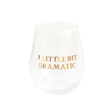  A Little Bit Dramatic Wine Glass - #confetti-gift-and-party #-Jollity & Co. + Daydream Society