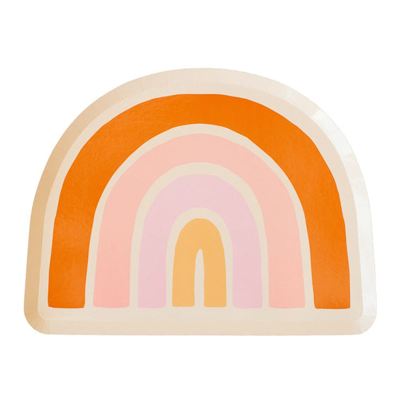 Boho Rainbow Large Plates - #confetti-gift-and-party #-Jollity & Co. + Daydream Society