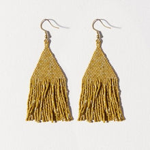  Citron Luxe Petite Fringe Earring 3.25" - #confetti-gift-and-party #-Ink + Alloy