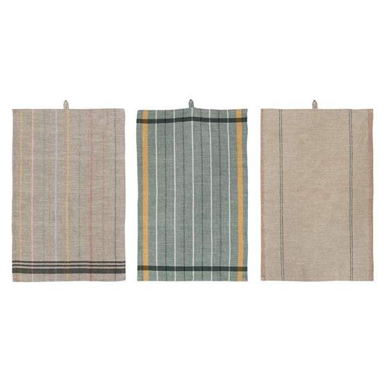 Cotton Tea Towels With Stripes Creative Co OpConfetti Interiors