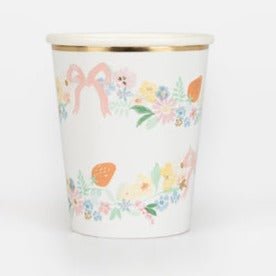 Elegant Floral Cups - #confetti-gift-and-party #-Meri Meri