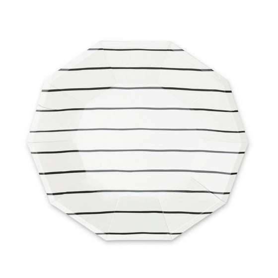 Frenchie Striped Ink Plates - Large - #confetti-gift-and-party #-Jollity & Co. + Daydream Society