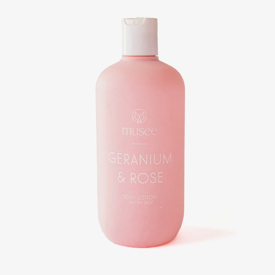 Geranium + Rose Body Lotion - #confetti-gift-and-party #-Musee Bath