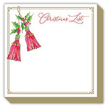  Holiday Tassels Luxe Large Notepad - #confetti-gift-and-party #-Rosanne Beck