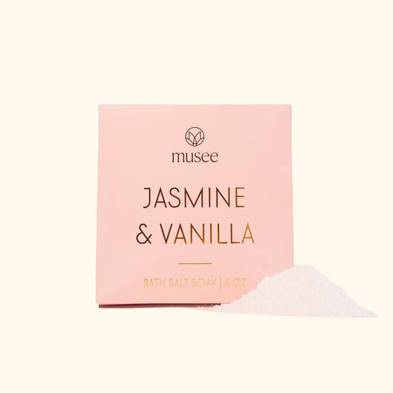 Jasmine & Vanilla Mini Salt Soak Musee BathConfetti Interiors