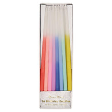  Rainbow Dipped Tapered Candles - #confetti-gift-and-party #-Meri Meri