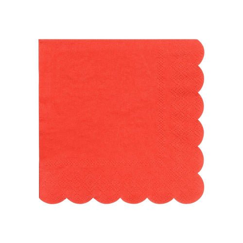 Red Small Napkins - #confetti-gift-and-party #-Meri Meri