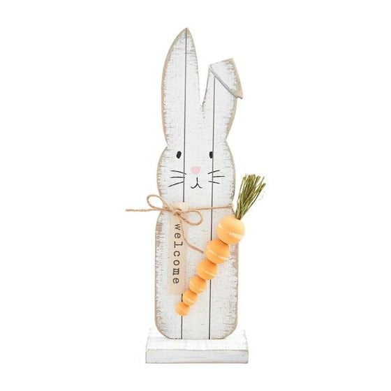 Small Planked Bunny Sitter - #confetti-gift-and-party #-Mud Pie