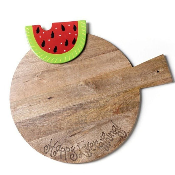 Wooden Big Happy Everything! Serving Board - #confetti-gift-and-party #-Happy Everything