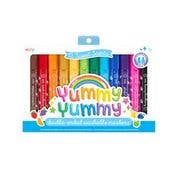  Yummy Yummy Scented Markers - Set of 12 - #confetti-gift-and-party #-OOLY