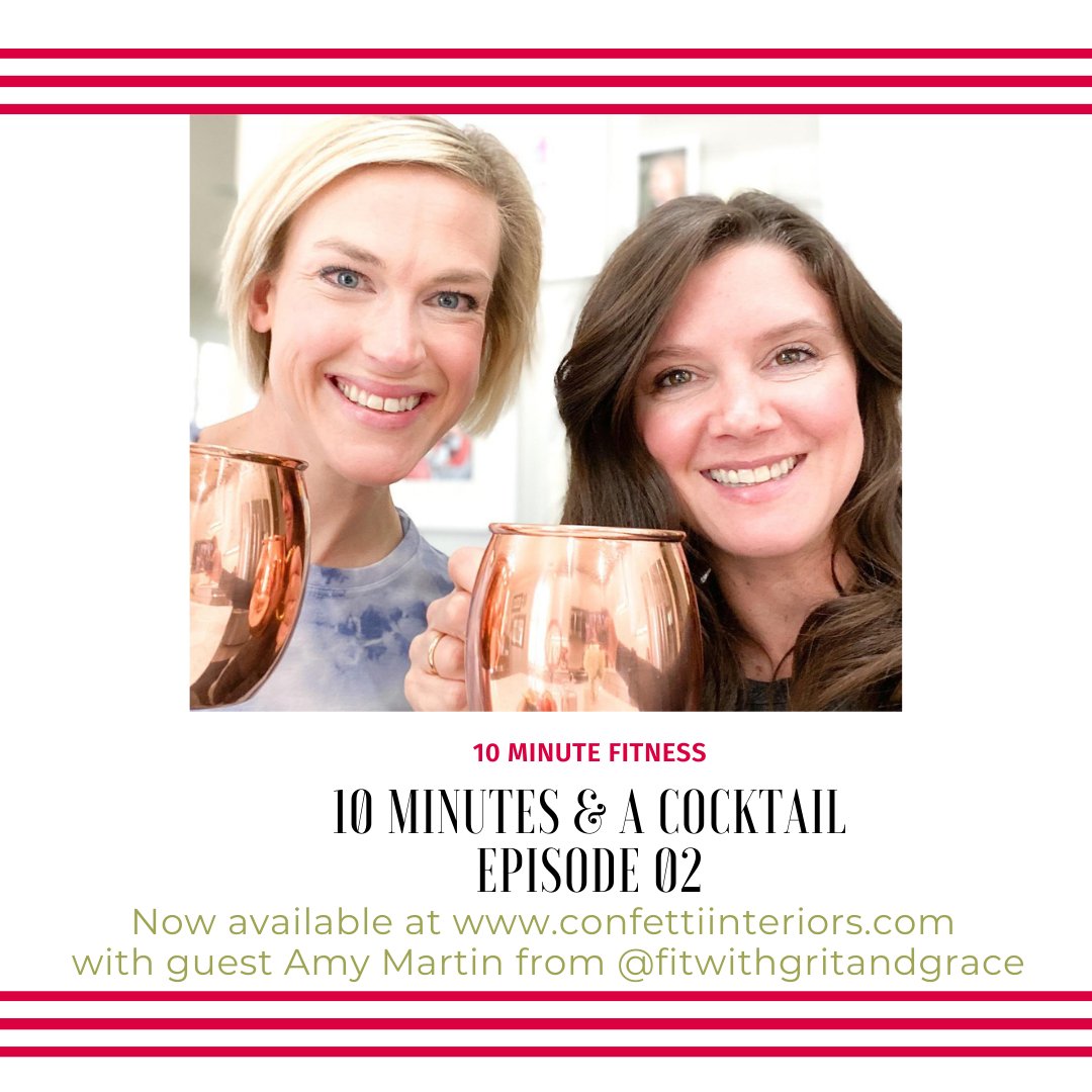 Episode 02 10 Minute Fitness & a cocktail - Confetti Gift & Party