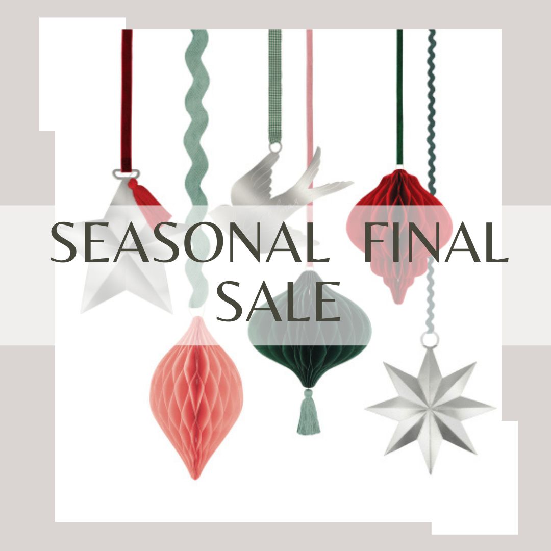  Final sale on holiday or seasonal items
