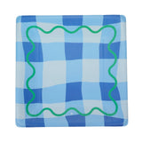 Colorwave Gingham Dinner Plates