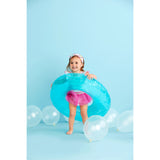 Pink Fish/Stripe Reversable Swimsuit & Tutu Set