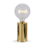 12" Lighted Gold Happy Neon Filament Bulb by Raz Imports at Confetti Gift and Party Tuscaloosa Alabama