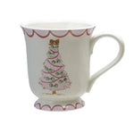 12 oz. Stoneware Mug with Christmas Tree, 4 Styles by Creative Co Op at Confetti Gift and Party Tuscaloosa Alabama