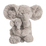 Mom & Baby Elephant Plush Set