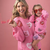 Sequin Hearts Toddler Sweatshirt