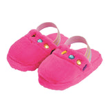 Hot Pink Glitzy Slippers 4T-5T
