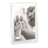 Layered Cross Acrylic Picture Frame