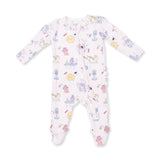 Angel Dear Spa Dogs Ruffle Back Zipper Footie