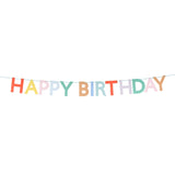 Meri Meri Scallop Bright Happy Birthday Garland