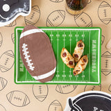 Football Field Shaped Paper Plate