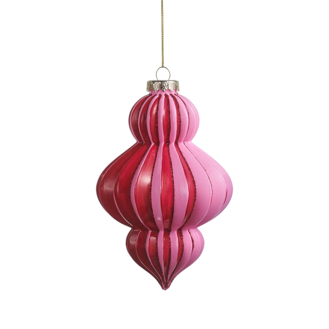 Pleated Finial Ornament