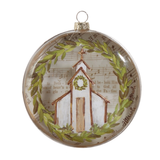 5" Music Sheet Church Disc Ornament – Newborn King