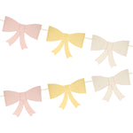 3D Paper Bow Garland by Meri Meri at Confetti Gift and Party Tuscaloosa Alabama
