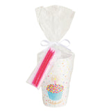 Cupcake Birthday Cup & Candle Set