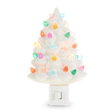 6" Vintage White Tree Night Light – Jingle & Joy