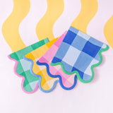 Colorwave Gingham Cocktail Napkins