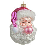 6" Bubblegum Santa Ornament – Neon Noel