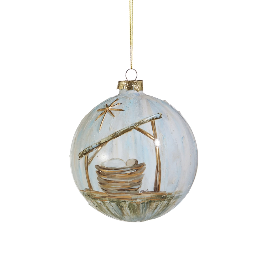 Holy Night Ball Ornament – Newborn King