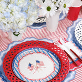 4th of July Flag Dessert Plates by Gatherings by Curated Paperie at Confetti Gift and Party Tuscaloosa Alabama