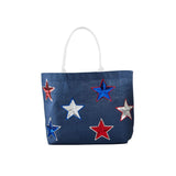 4th Of July Sparkle Tote by Mud Pie at Confetti Gift and Party Tuscaloosa Alabama
