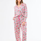 Charlotte Pajama Pant Set (Long Sleeve) - Trim the Trees