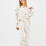 Annie Pajama Pant Set (Long Sleeve) - Sugar Plum Dreams