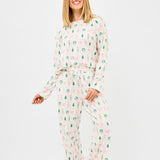Annie Pajama Pant Set (Long Sleeve) - Sugar Plum Dreams