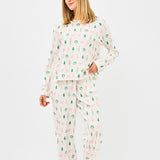 Annie Pajama Pant Set (Long Sleeve) - Sugar Plum Dreams