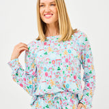Annie Pajama Pant Set (Long Sleeve) - Jolly Jubilee