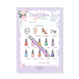 Tiny Town™ Nail Salon & Spa Play Notepad