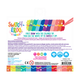 Switch-eroo!: Sparkle Glittery Color-Changing Markers Set of 12