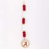 Alabama Beaded Bag Charm