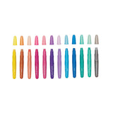 Rainbow Sparkle: Watercolor Gel Crayons Set of 12