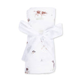 Angel Dear Pointer Pups and Duck Buddies Swaddle Blanket