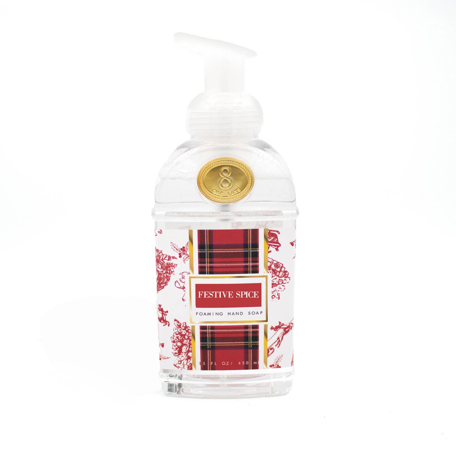 8 Oak Lane - Festive Spice 15oz Foaming Hand Soap by 8 Oak Lane at Confetti Gift and Party Tuscaloosa Alabama